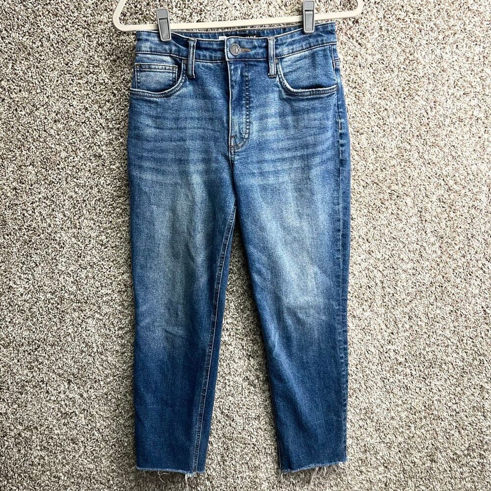 Kut from the Kloth Jeans Women’s 4 Rachael Fab Ab High Rise Denim‎ Blue Mom